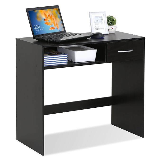 Office Table with Drawer Pedestal & Modesty Panel -