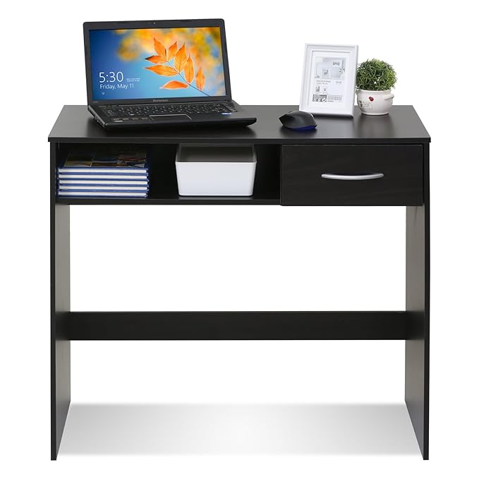 Office Table with Drawer Pedestal & Modesty Panel -