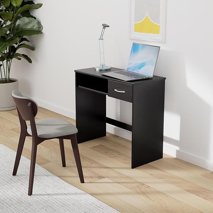 Office Table with Drawer Pedestal & Modesty Panel – Lakdi.com ...