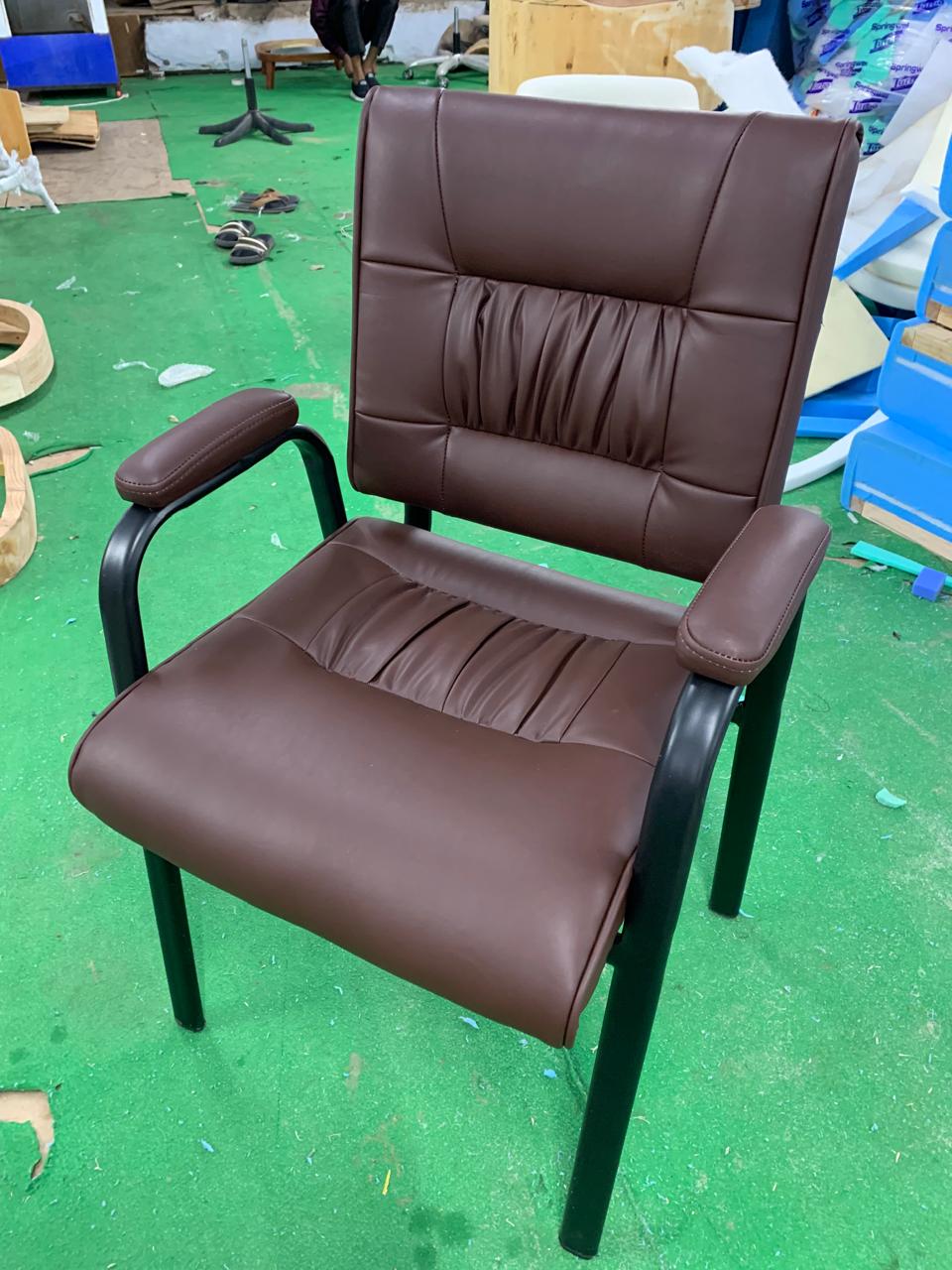Office Visitor Chair Metal Legs Base -