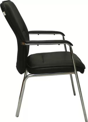 Office Visitor Chair with Arm Metal Frame Base -
