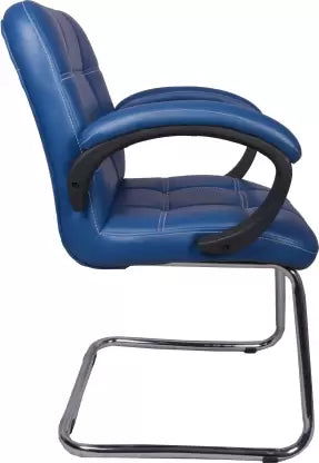 Office Visitor Chair with Chrome Frame Base -