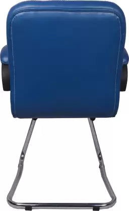 Office Visitor Chair with Chrome Frame Base -