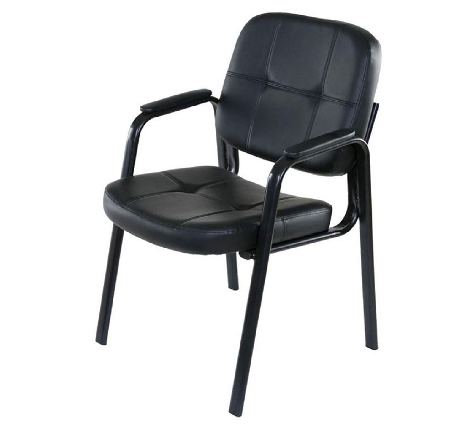 Office Visitor Chair with Metal Frame Legs -