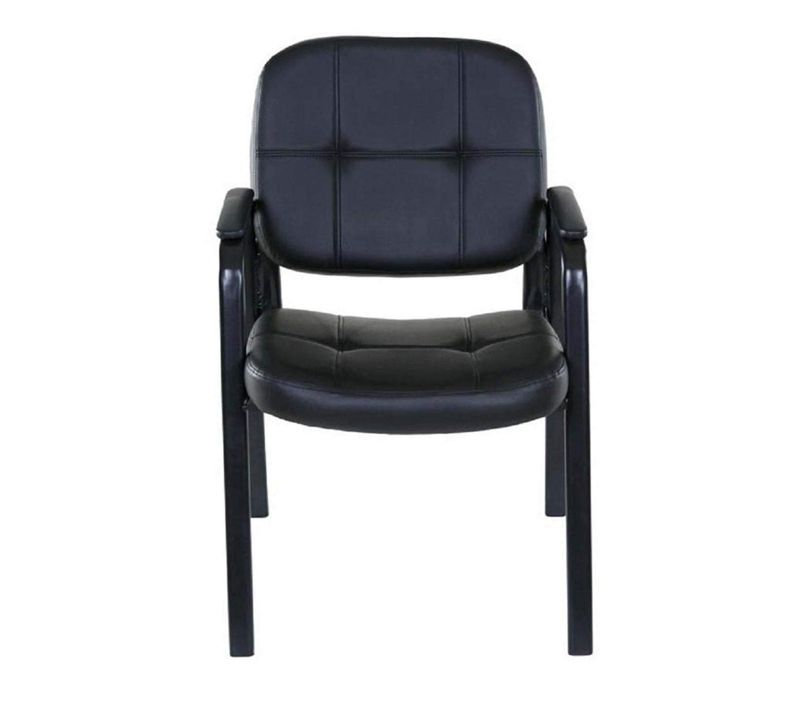 Office Visitor Chair with Metal Frame Legs -