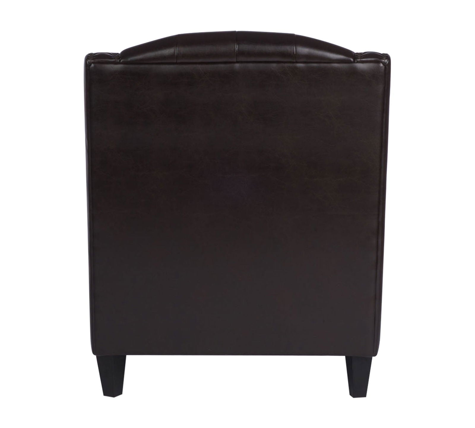 One Seater Sofa Wooden Legs With Ottoman -