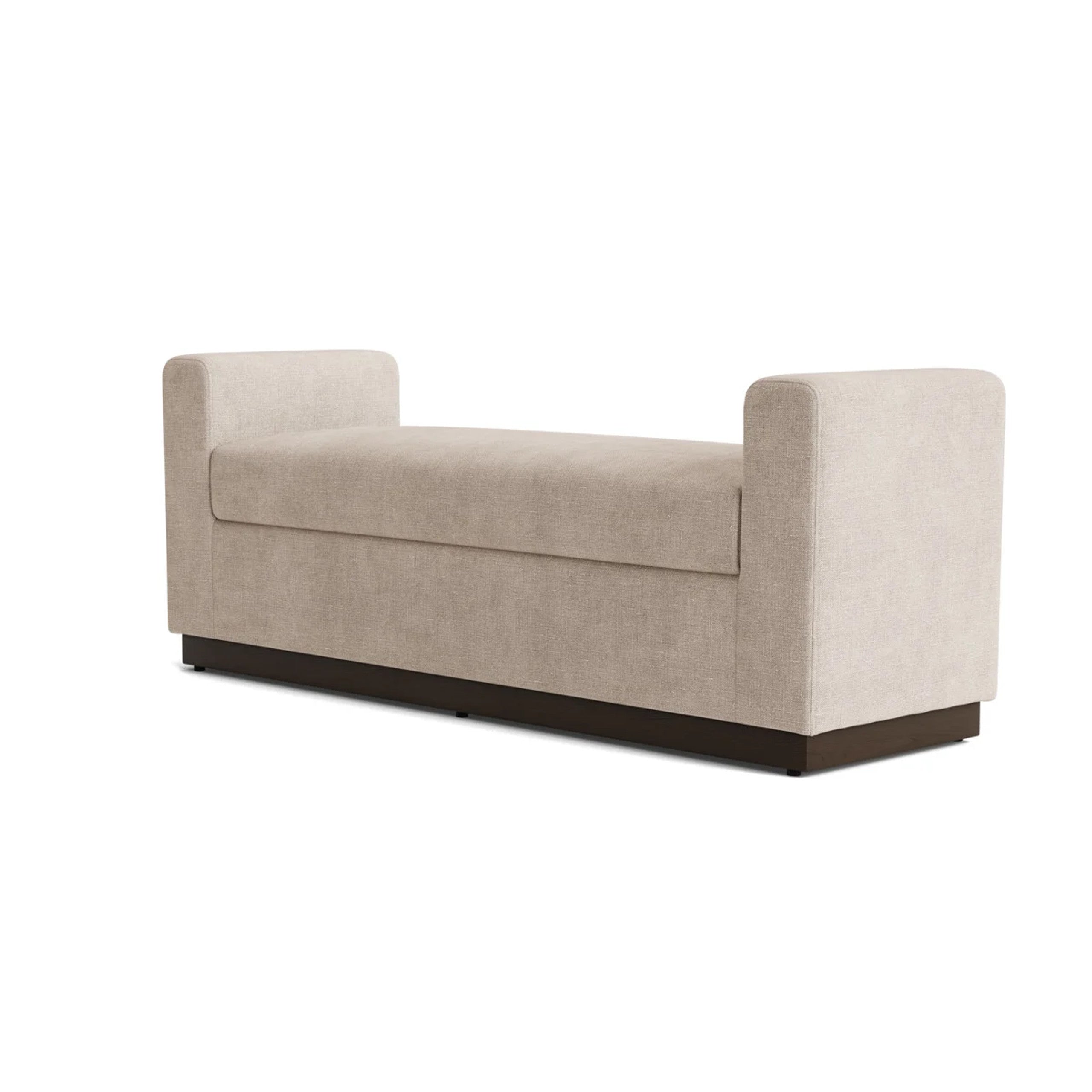 धातु आधार के साथ असबाबवाला ओटोमन