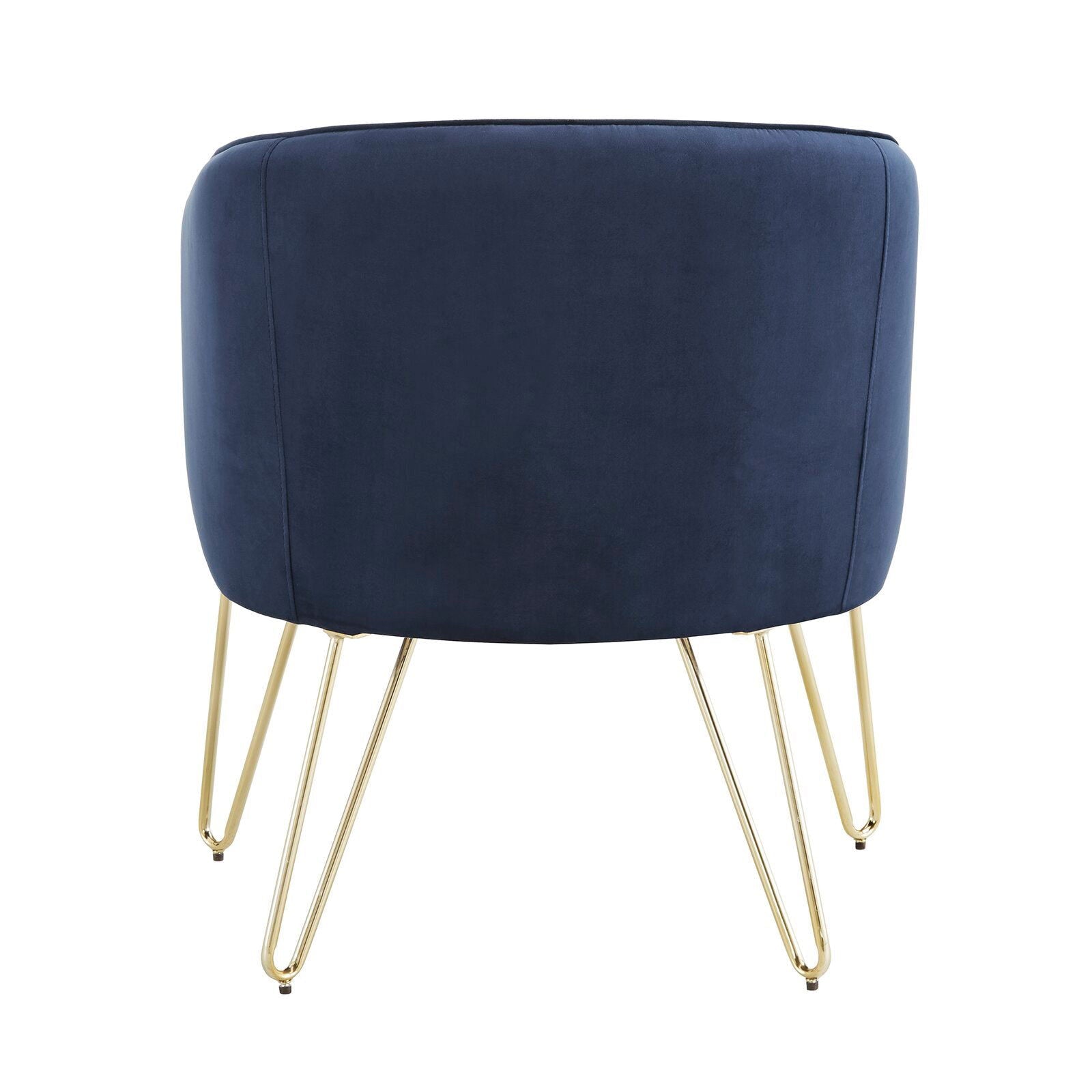 Outdoor Lounge Chairs with Metal Legs Frame Base in Cushioned Fabric -