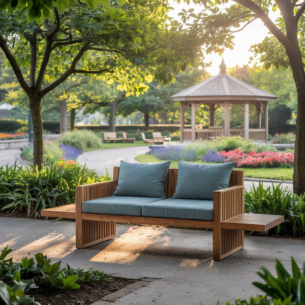 <b>Outdoor & Public Park Furniture:</b> Our outdoor and park furniture is designed to withstand various weather conditions while offering comfortable and aesthetically pleasing seating, benches, and tables for public spaces.