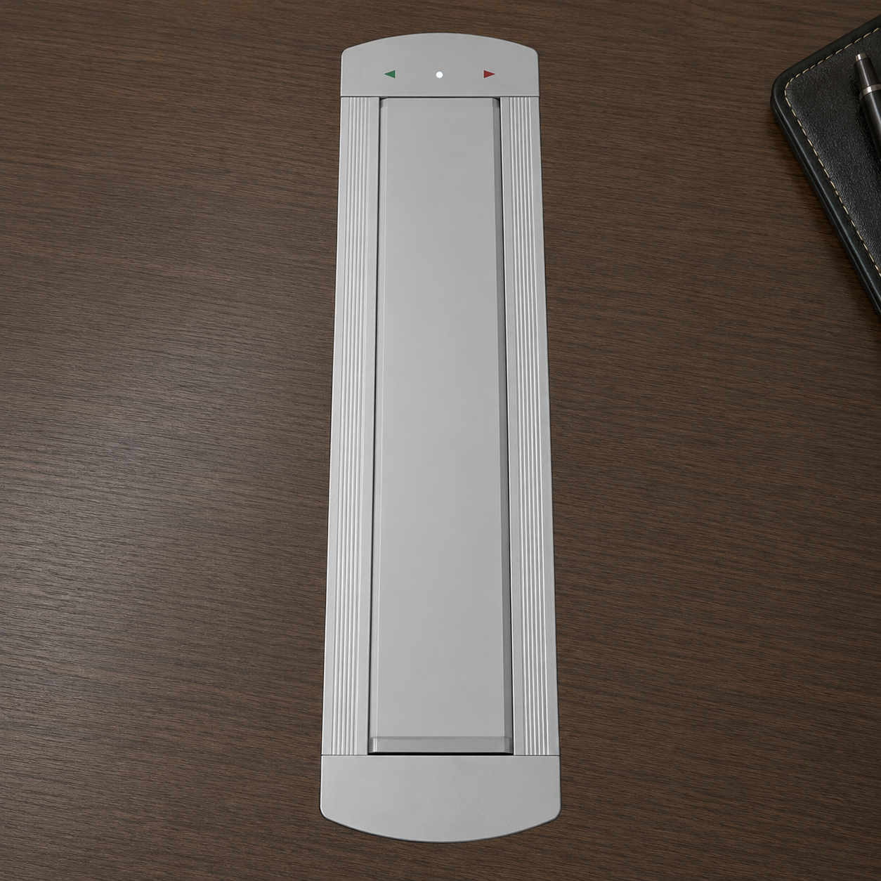 Premium Manual Pop-Up Box for Office Tables | Aluminum Tabletop Power & Cable Management Box | Flush Mount Desk Connectivity Module