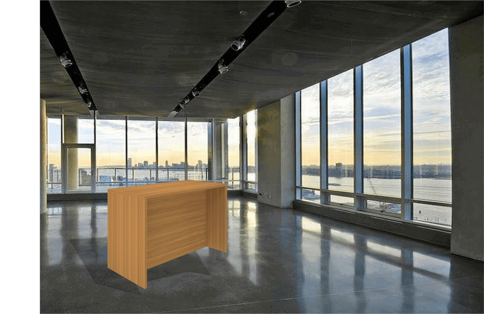computer table office table study desk wooden table