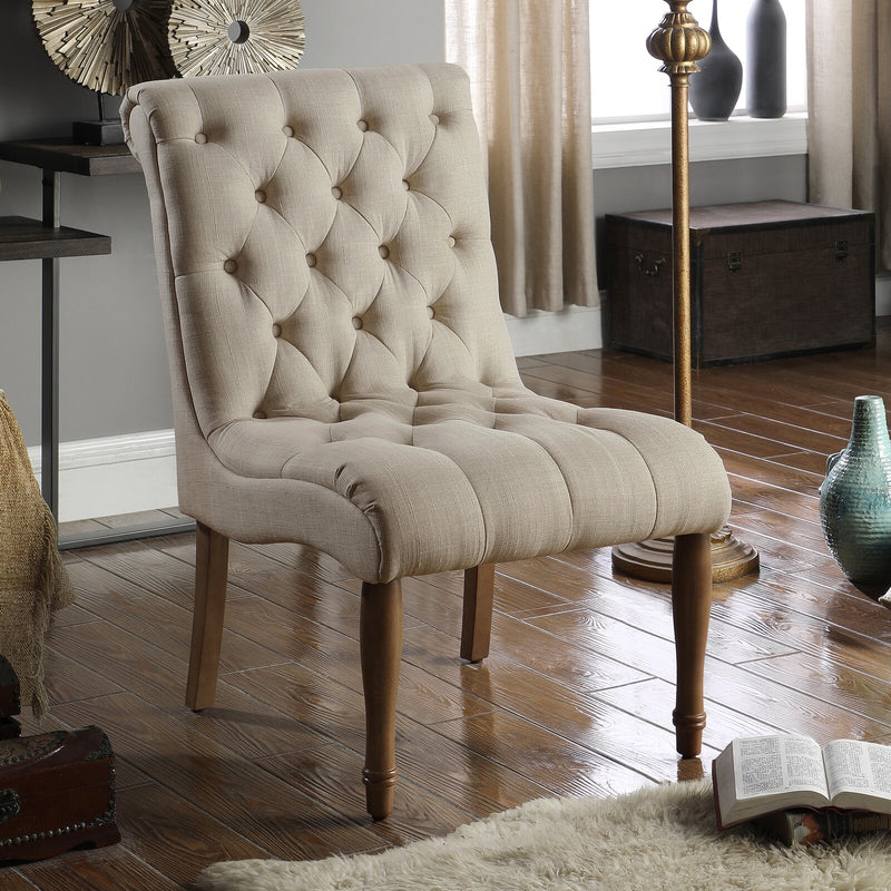 Tufted Living Room Accent Chair