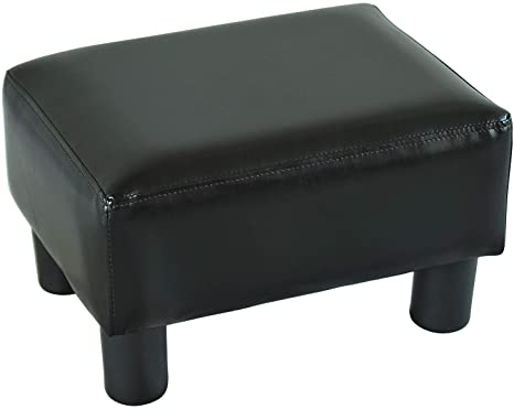 ठोस लकड़ी का फ्रेम, पैर, आधार, लेदरेट, ओटोमन फुटस्टूल