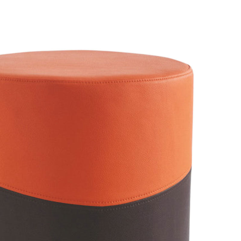 Pouffe With Wooden Frame Fabric -