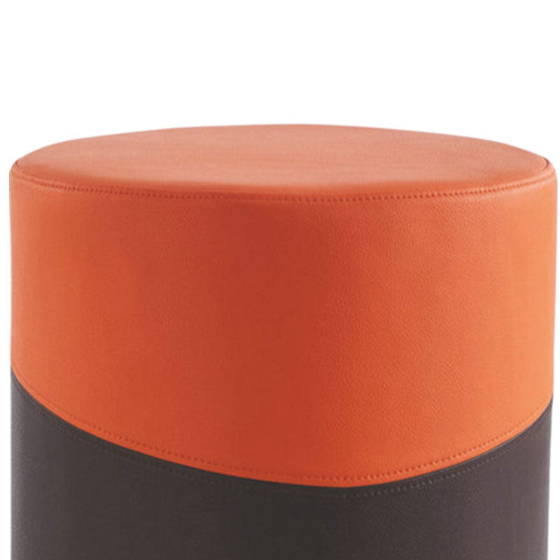 Pouffe With Wooden Frame Fabric -