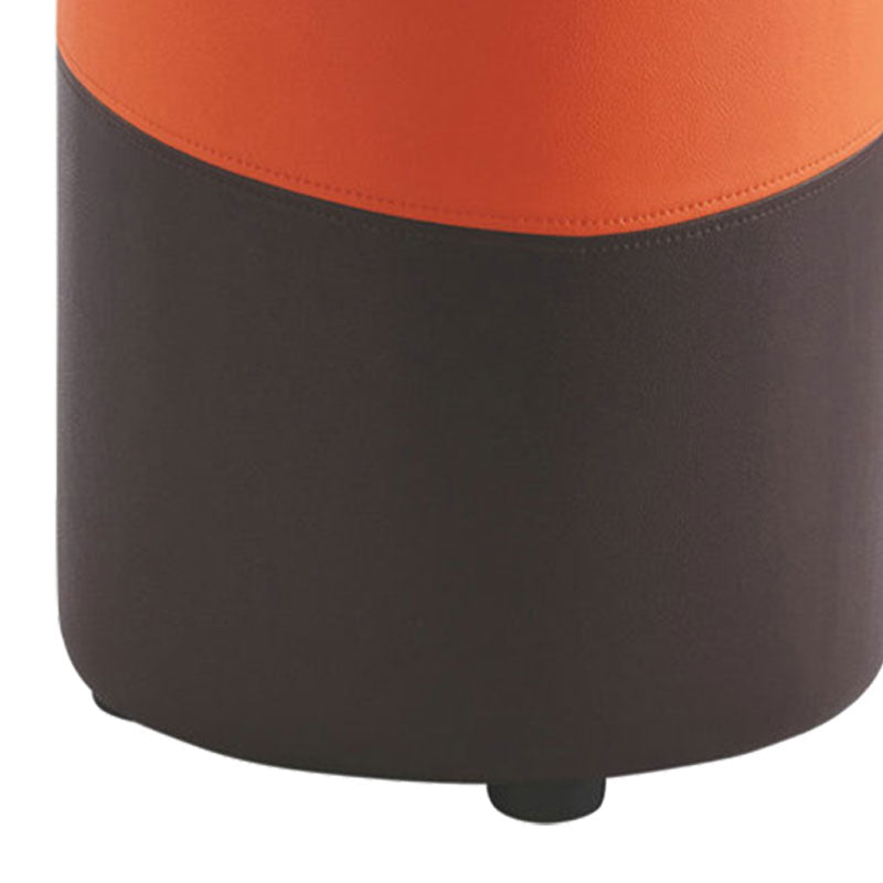Pouffe With Wooden Frame Fabric -