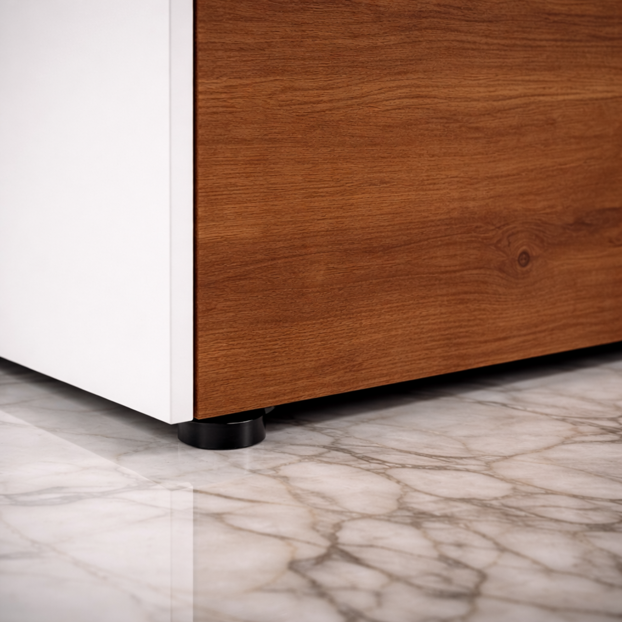 ইঞ্জিনিয়ারড কাঠ এবং ল্যামিনেটে তৈরি অভ্যর্থনা টেবিল একটি দুর্দান্ত, অত্যন্ত টেকসই উপাদান এবং প্রিমিয়াম আসবাবপত্রের জন্য একটি বিশ্বমানের