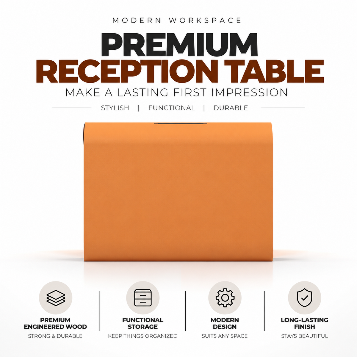 The Executive Command Desk and Luxury Modern Director Table with Premium Design