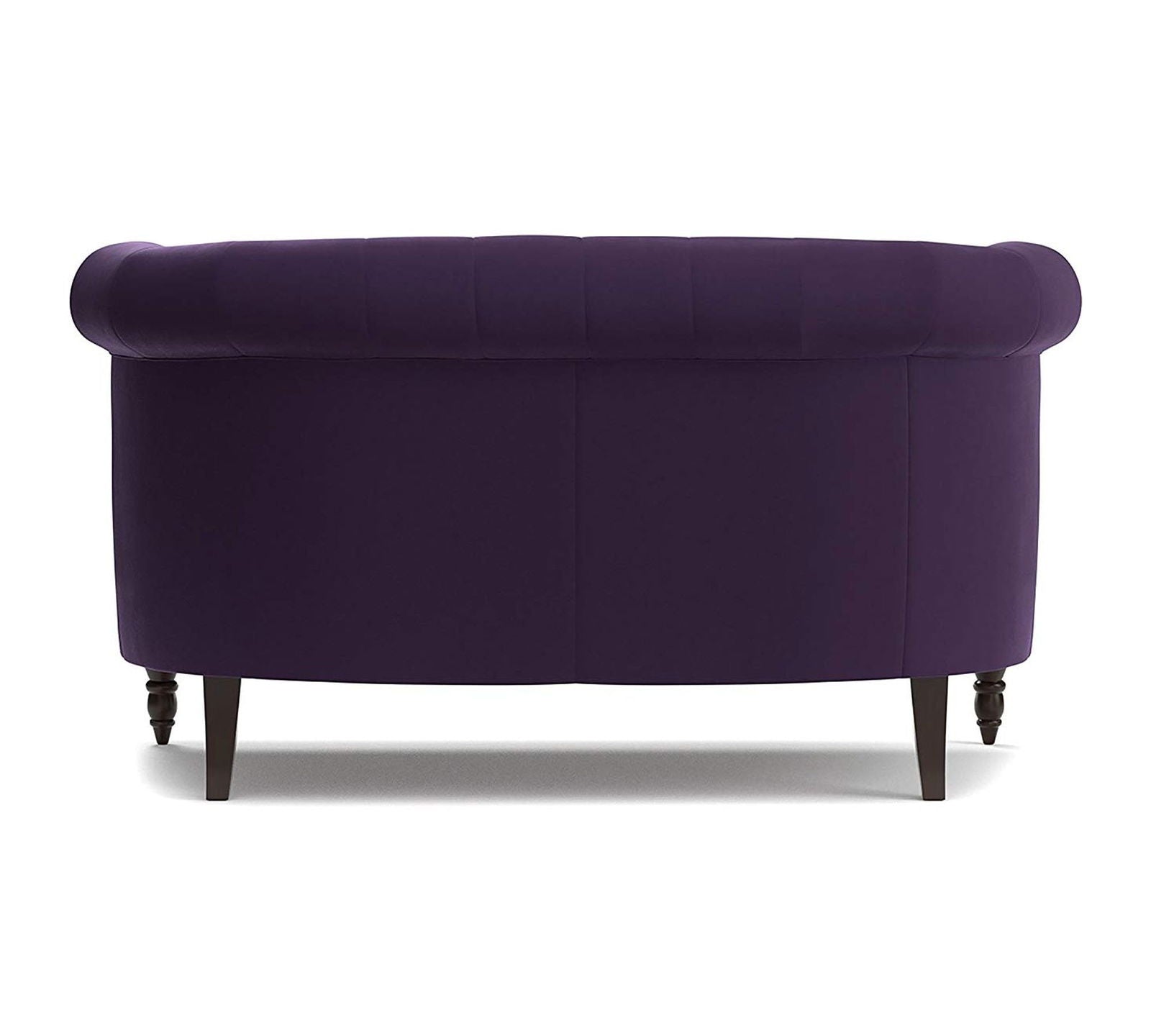 Rolled Arm Chesterfield Loveseat -