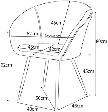 Round Shell Back Velvet Lounge Chair -