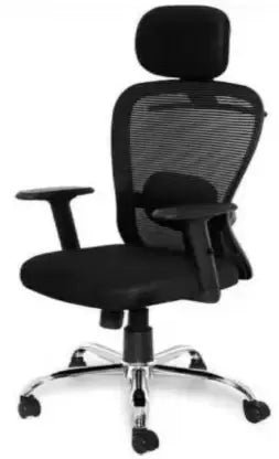 क्रोम बेस के साथ हाई बैक डायरेक्टर ऑफिस चेयर