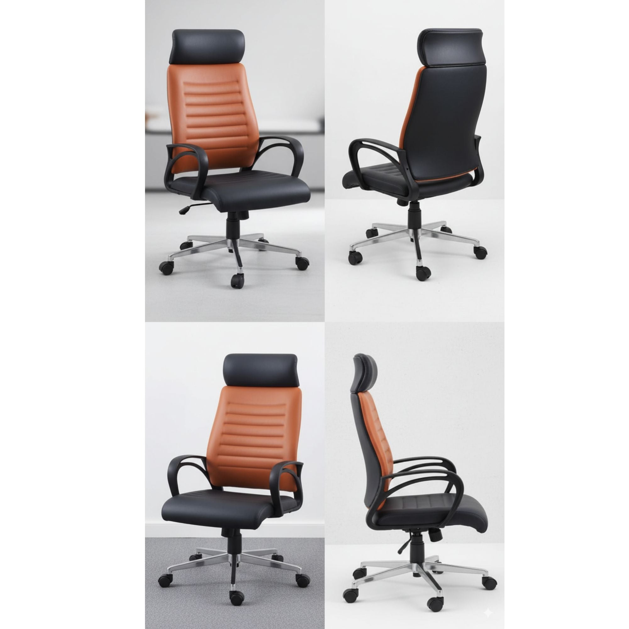 Executive Ergonomic Office Chair High-Back Office Chair, Deluxe Comfort Desk, Modern Professional Office Chair with Lumbar Support