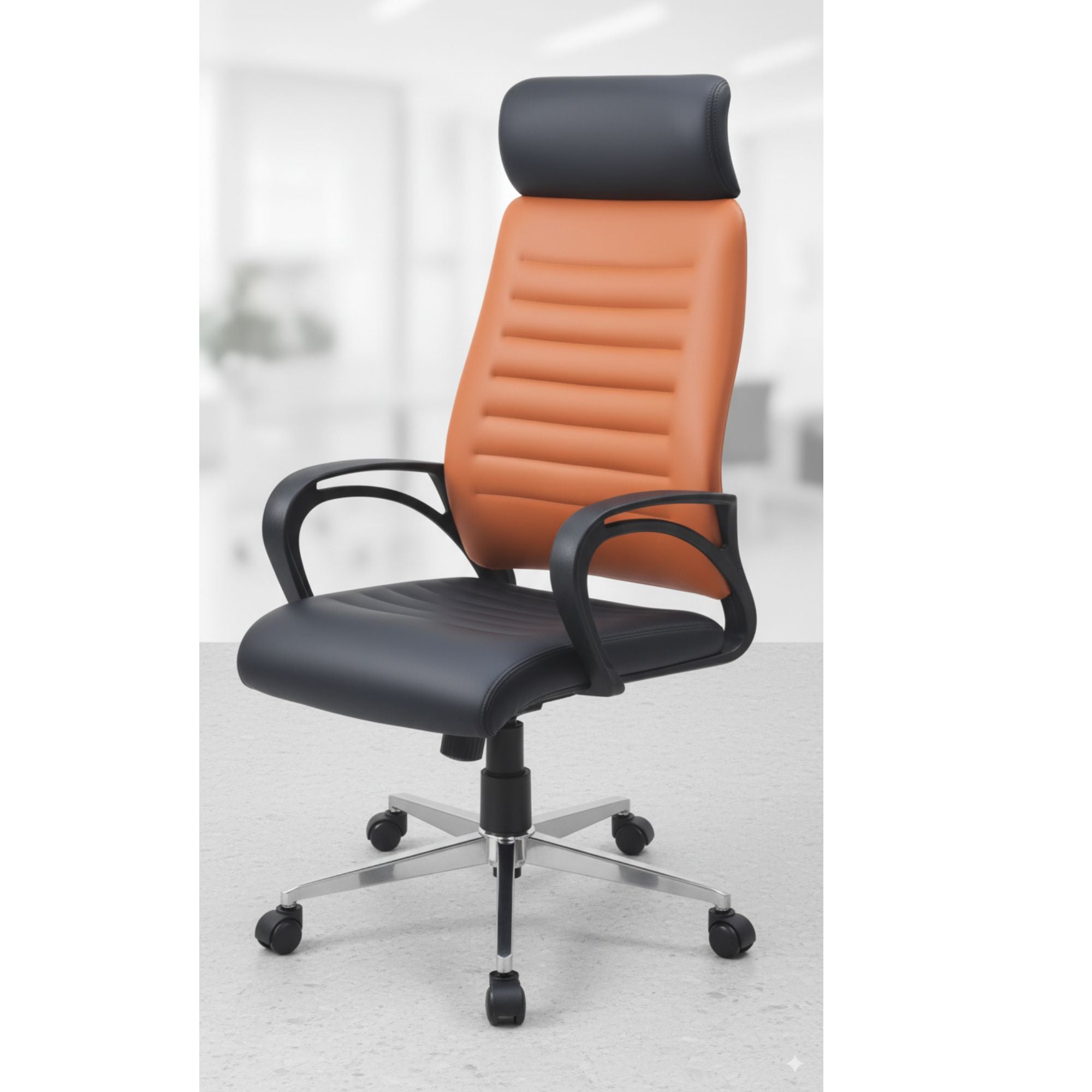 Executive Ergonomic Office Chair High-Back Office Chair, Deluxe Comfort Desk, Modern Professional Office Chair with Lumbar Support