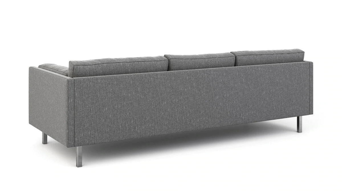 Single Seater/ 2 Seater/ 3 Seater Fabric Sofa with Wooden Legs -