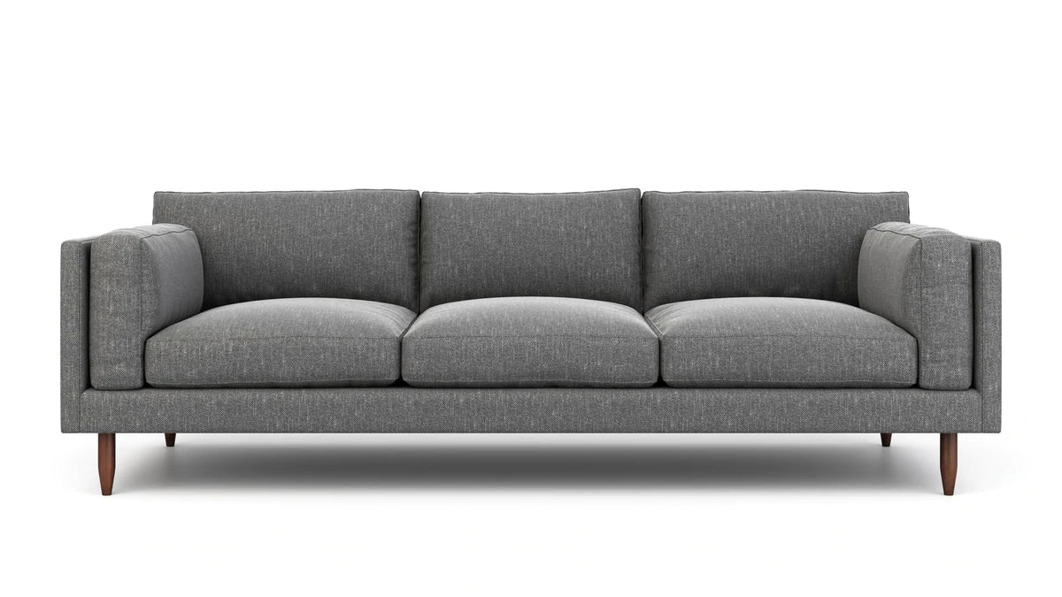 Single Seater/ 2 Seater/ 3 Seater Fabric Sofa with Wooden Legs -