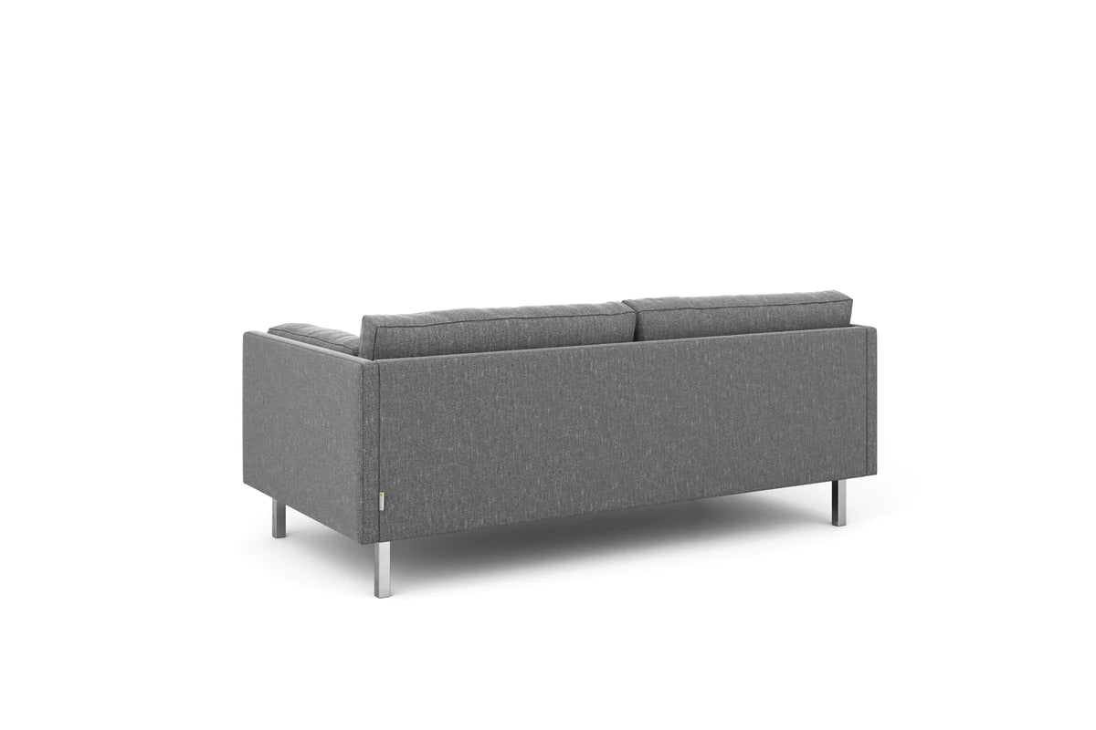 Single Seater/ 2 Seater/ 3 Seater Fabric Sofa with Wooden Legs -