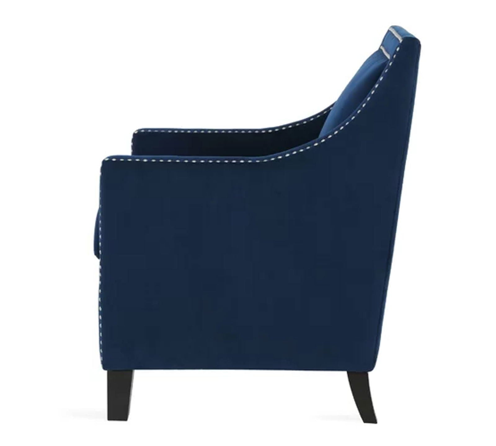 Single Seater Accent Arm Chair with Ottoman -