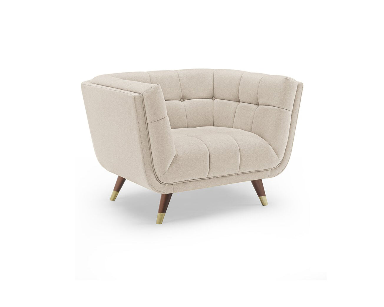 Solid Armchair Lounge Chair -