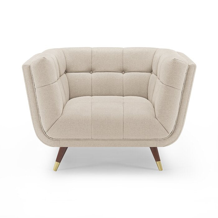 Solid Armchair Lounge Chair -