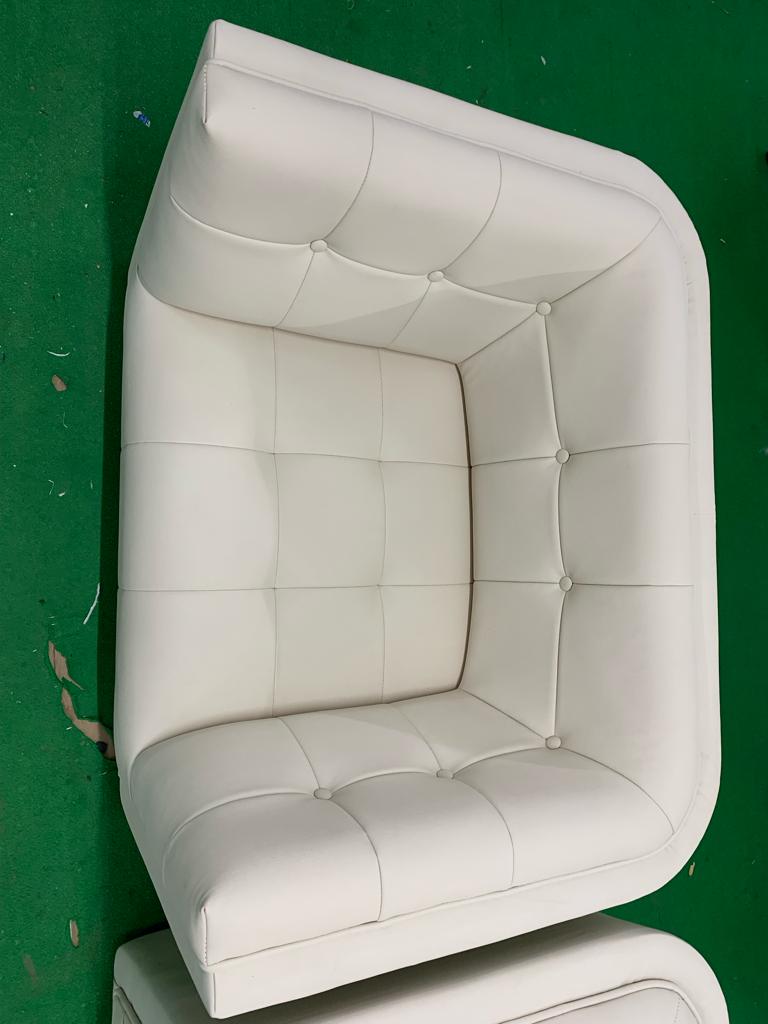 Solid Armchair Lounge Chair -
