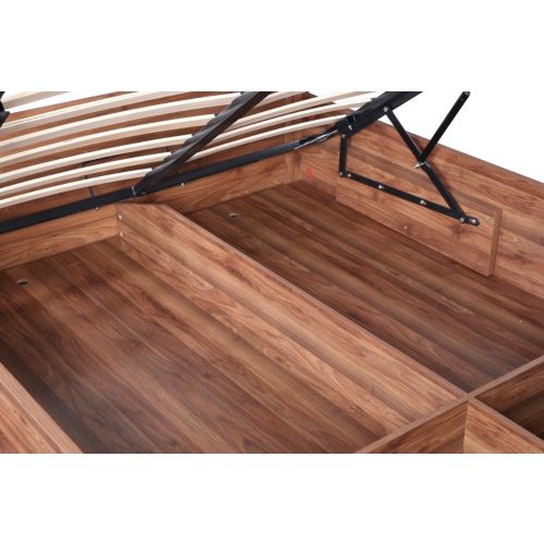 Solid Wood King Size Hydraulic Bed -