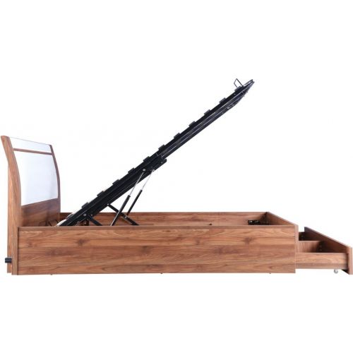 Solid Wood King Size Hydraulic Bed -