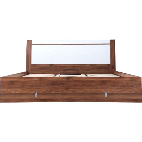 Solid Wood King Size Hydraulic Bed -