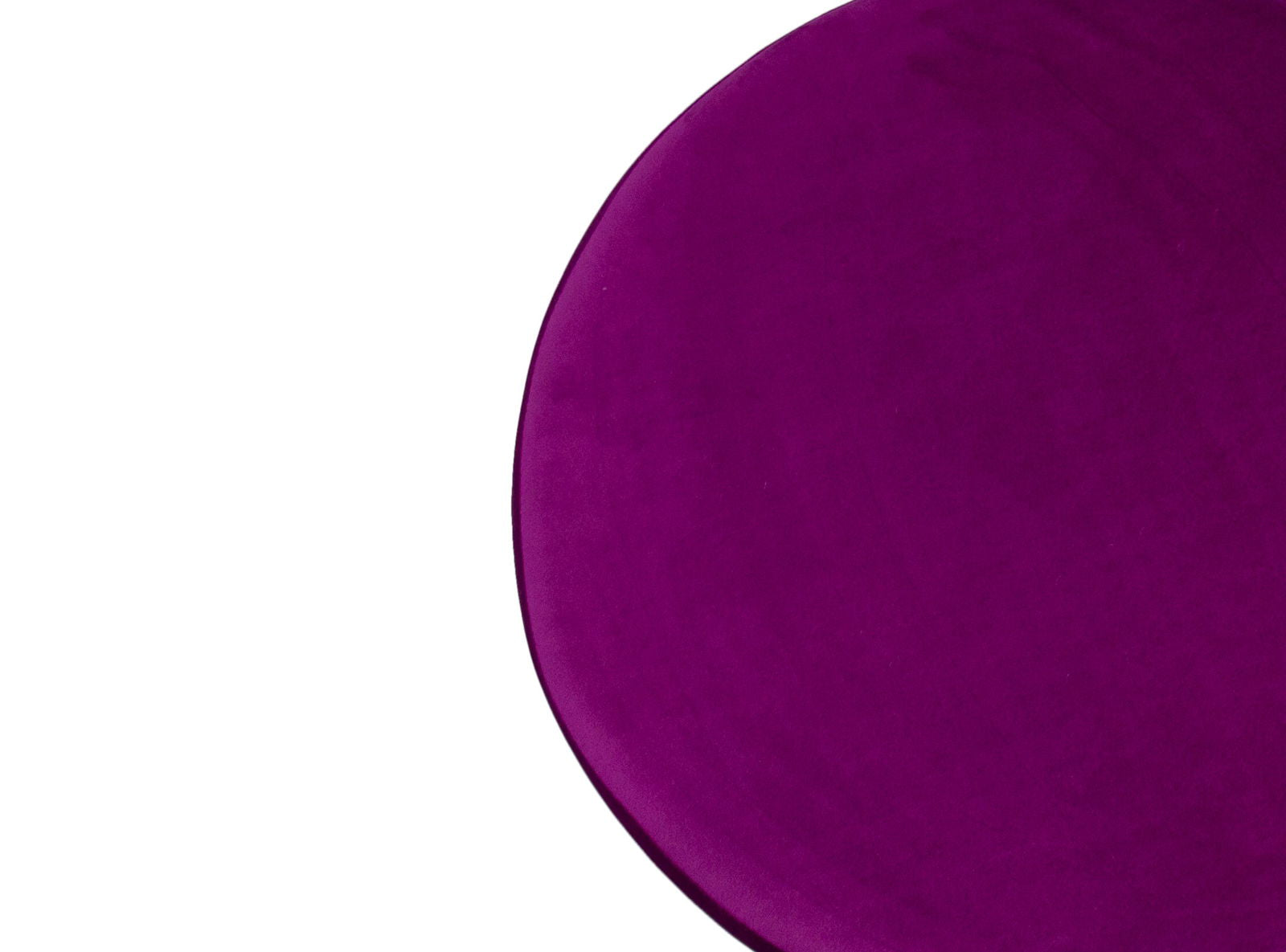 Solid Wooden Frame Dual Color Fabric Pouffe -