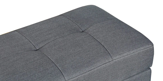 Solid Wooden Frame Fabric Storage Sofa Cum Bed -