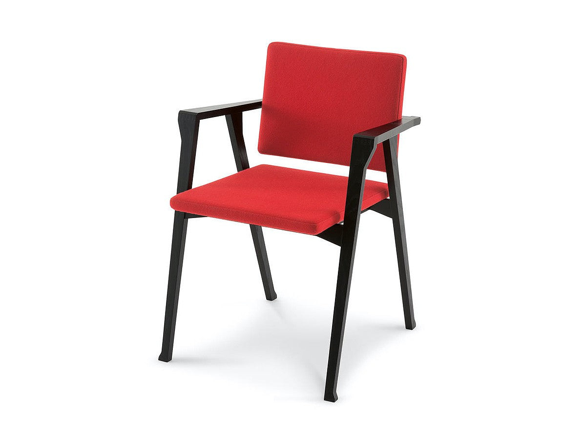 Steel Upholstery Dining Chair with Steel Frame Base -