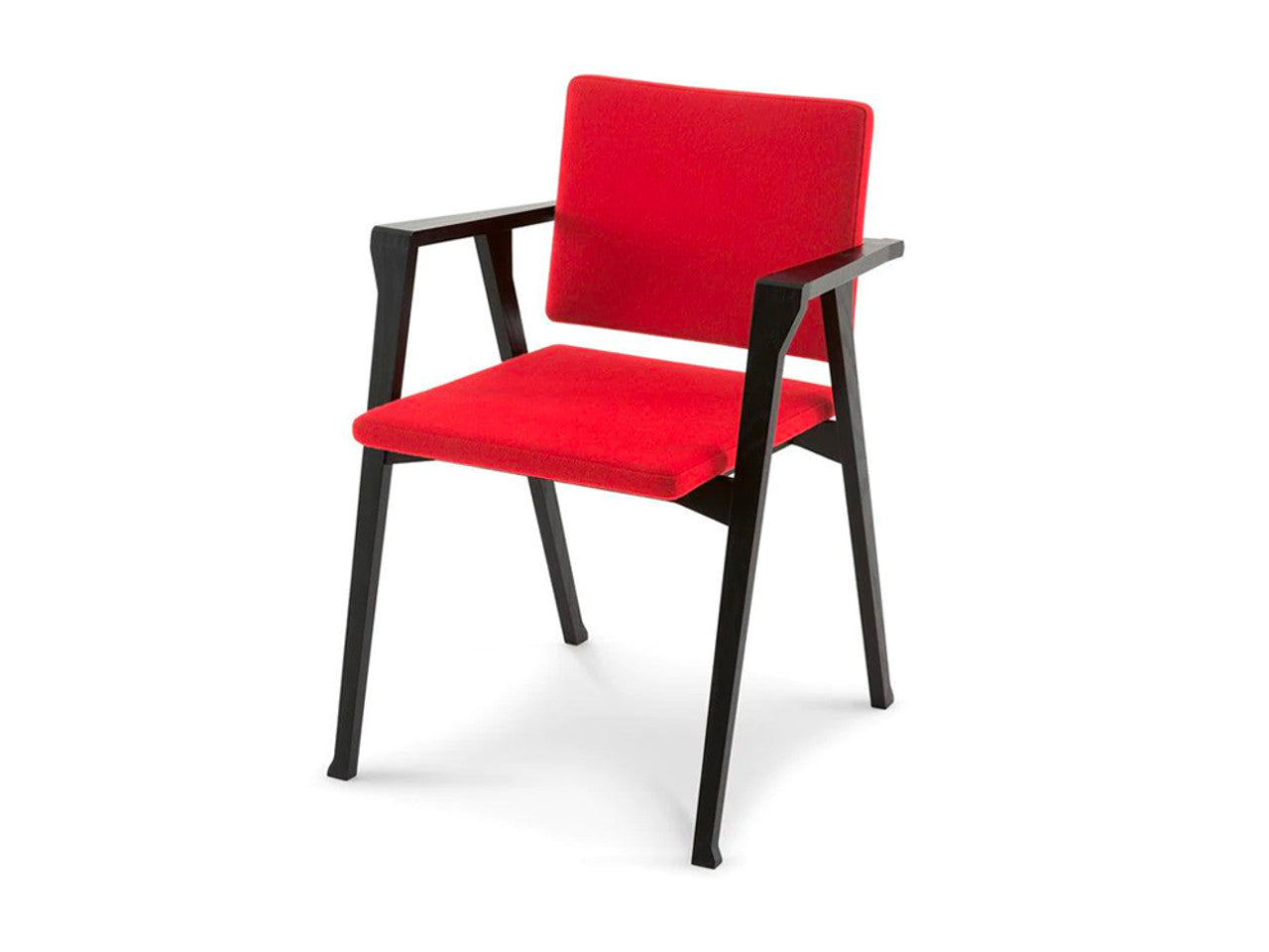 Steel Upholstery Dining Chair with Steel Frame Base -