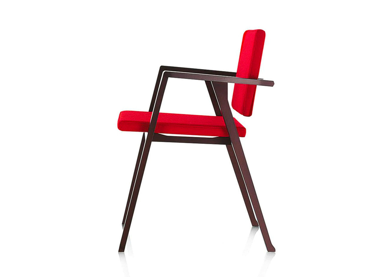 Steel Upholstery Dining Chair with Steel Frame Base -