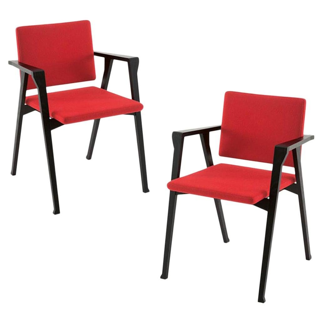 Steel Upholstery Dining Chair with Steel Frame Base -