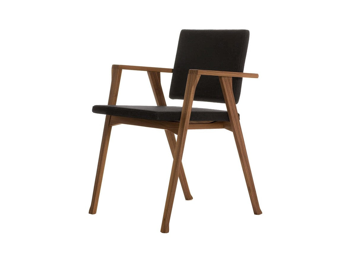Steel Upholstery Dining Chair with Steel Frame Base -