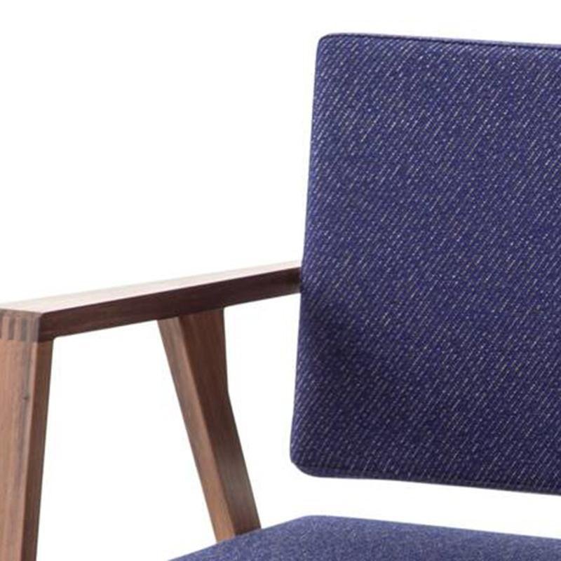 Steel Upholstery Dining Chair with Steel Frame Base -