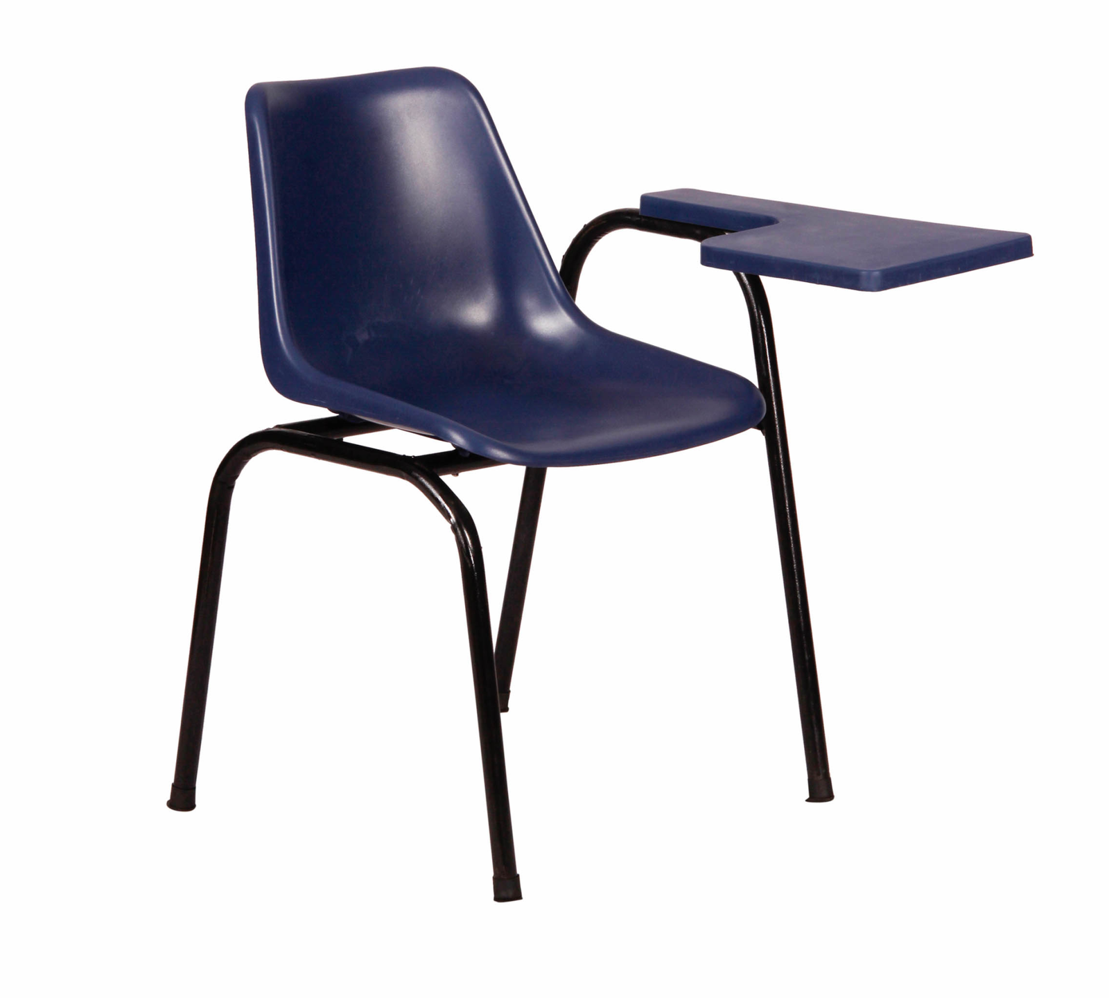 Study Chair With Writing Pad in The Metal Frame Legs Base -