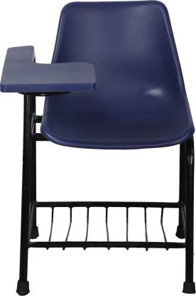 Study Chair With Writing Pad in The Metal Legs Base -