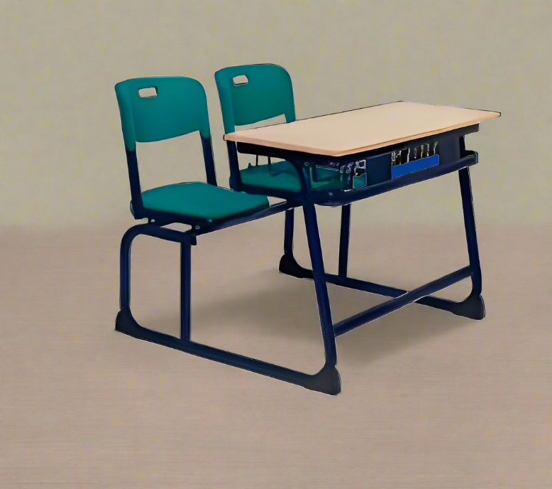 Study Desk with PVC Back Seat & Particle Top -