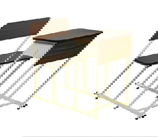 Study Desk with PVC Back Seat & Particle Top -