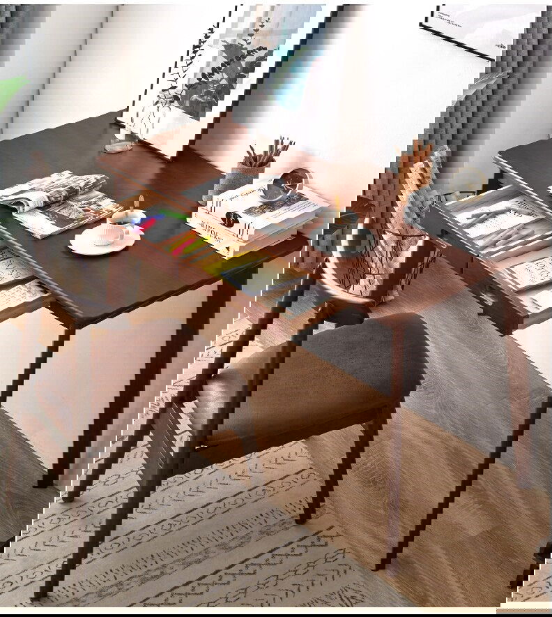 Study Table Top & Base Made in Engineered wood / Solid Wood